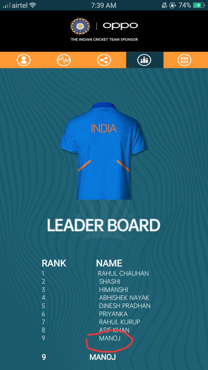 indian jersey with my name