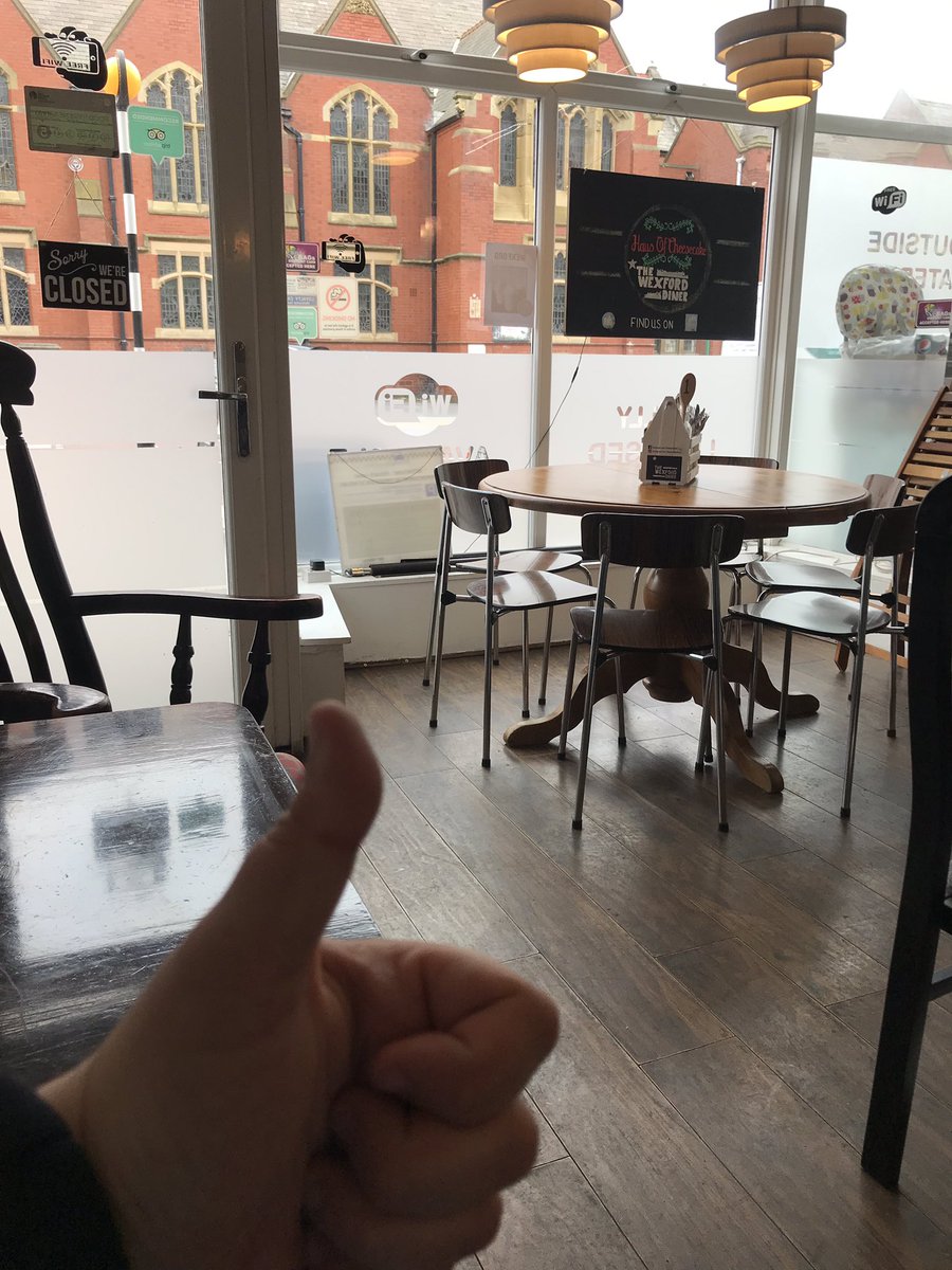 garylangley's tweet photo. New tradition, found the Greasy Spoon that @DavEvo83 myself, Ashton Town & some of Ellesmere Rangers all crashed in before the start of the last AGM. #stickytables #saladplease https://t.co/qRfjgZeS65