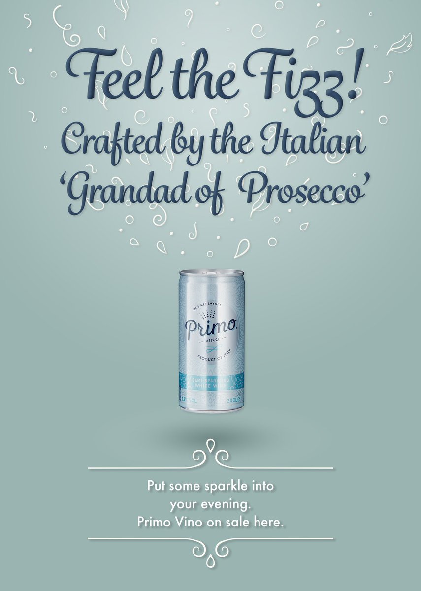 #FizzInCan premium #Sparkling from Italian #prosecco house #Gancia. #Festival friendly, #NoPlastics #Vegan #EventProfs #UKBar 👉🏼 get in touch for samples and trade discounts