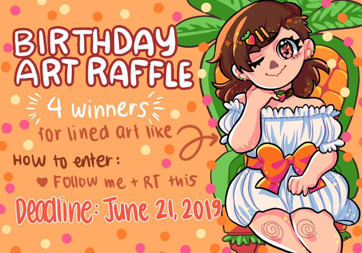 heres the raffle! :))

follow and rt for a chance to get free lined art uwu

(sowwy my handwritings badddd ;u;)