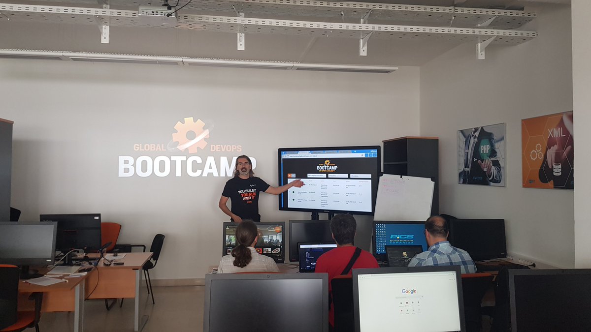 AnaRojeIvancic's tweet photo. Warming up for #gdbc @Split by https://t.co/tcyljp1LS1   in PICS@FESB @ictzupanija! https://t.co/Beu0DE15Pg