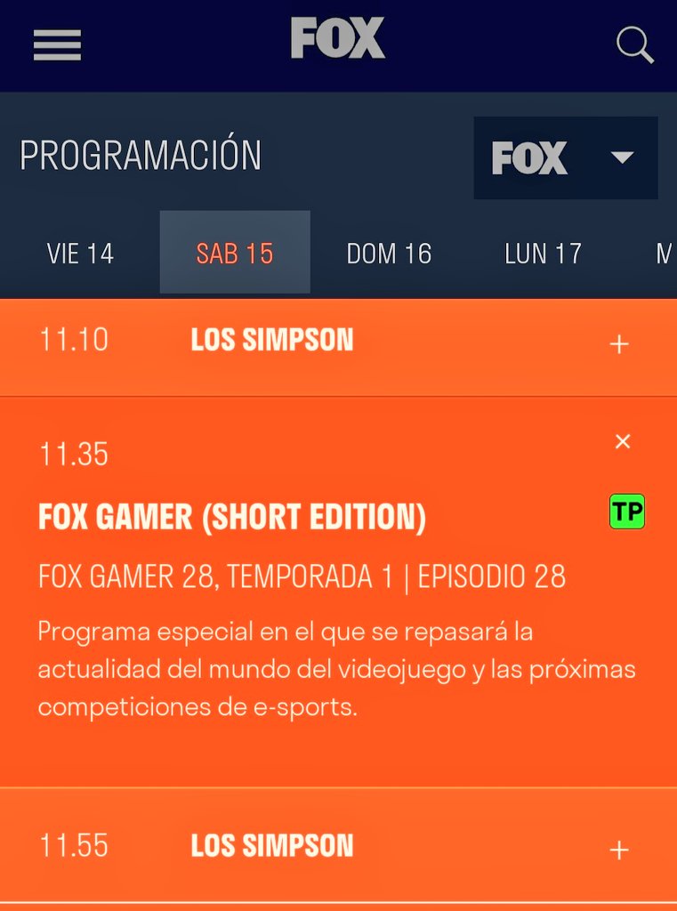 Dani_Merono's tweet photo. A las 11.35 os espero en #FOXGAMER de @foxtves
Muchas novedades con el E3 todavía calentito!!! Os esperamos!!! https://t.co/GX4MIabCuc