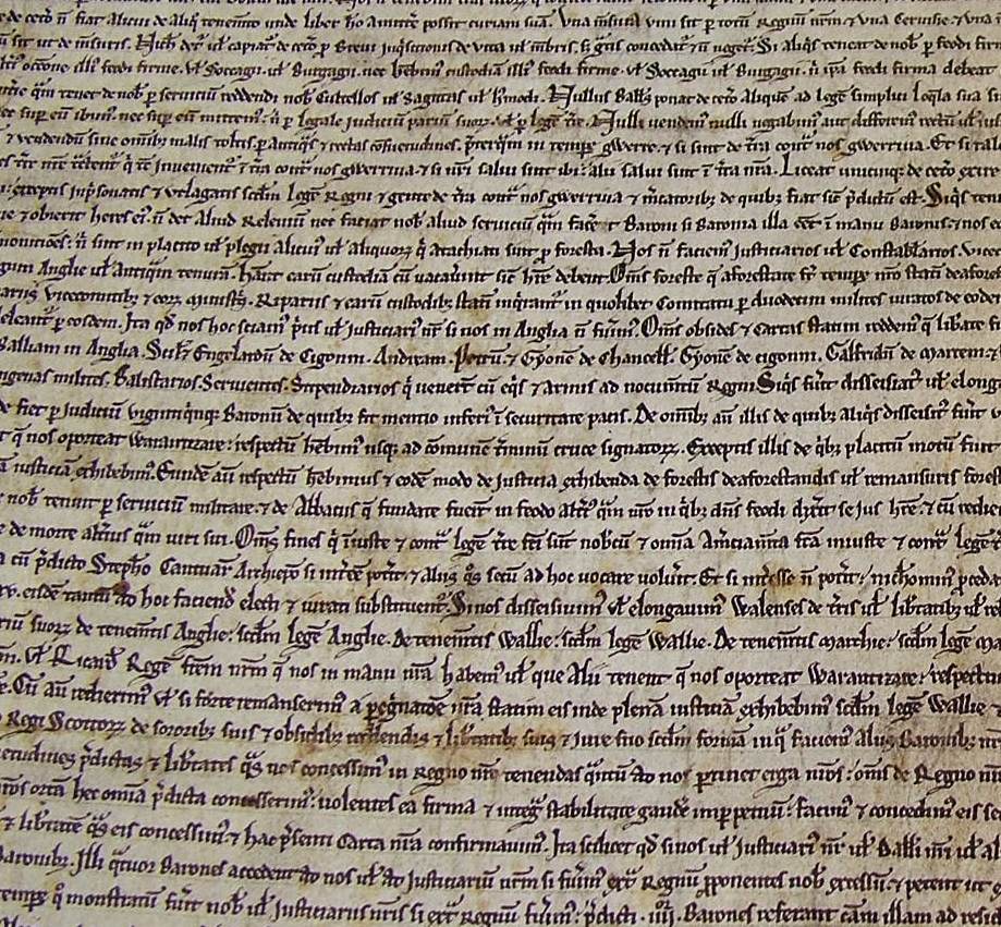 SalisburyCath's tweet photo. On this day 804 years ago King John granted Magna Carta, considered by many to be one of the most important documents in history. We have the best preserved copy on display in our Chapter House. #OTD https://t.co/7RyvGKYhtn