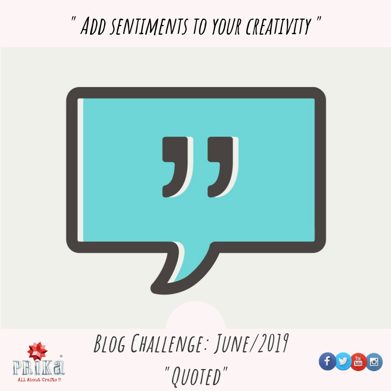 Prika_by_Love's tweet photo. "JUNE BLOG CHALLENGE: Quoted" 
.
📖 Read more: https://t.co/10eX060lGf
. 
#happycrafting #prika #allaboutcrafts #craftinspiration #blogchallenge #anythinggoes #quoted #prikajuneblogchallenge #allaboutcraftswithprika #passionforcrafting #lovedoingcrafts #quoteyourcraft https://t.co/WQKFKtjmsP