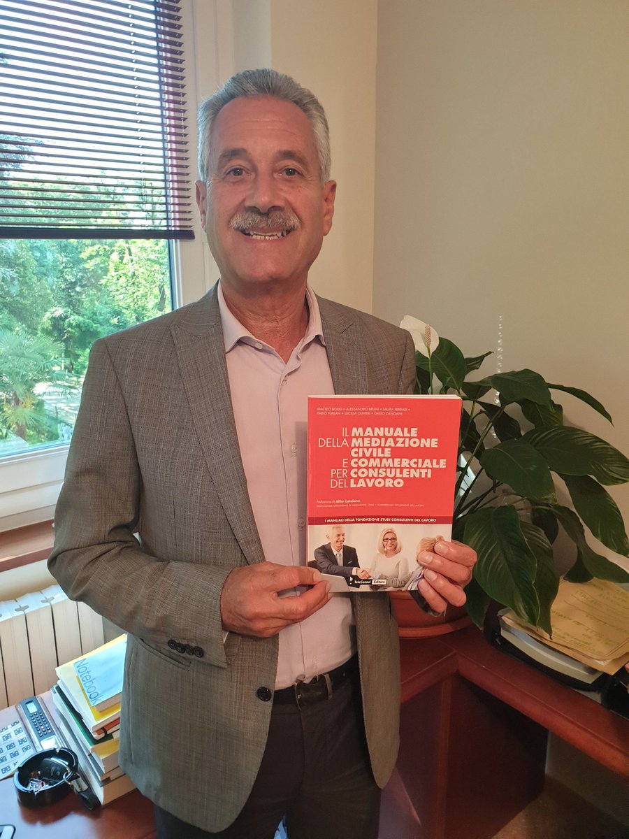 Ed eccolo stampato! 
È stato un onore, un piacere e senza dubbio una grande esperienza realizzare con i Colleghi questo manuale pratico su un tema in cui credo profondamente e che tanto mi appassiona. Grazie alla <a href="/FondazioneStudi/">Fondazione Studi</a>, all'OMCC e al suo Responsabile Alfio Catalano.