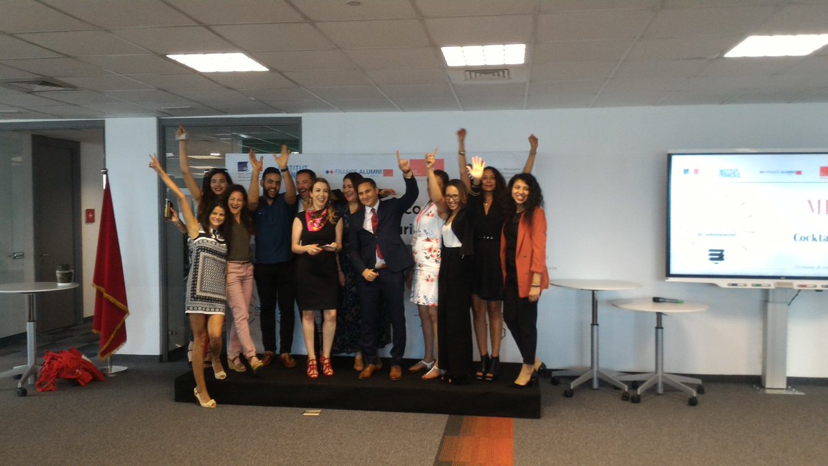 KarimBasrire's tweet photo. 🇲🇦️ 🇫🇷 Bravo aux entrepreneurs, aux participants et aux organisateurs du Challenge franco-marocain de l'entrepreneuriat !

Cette jeunesse marocaine dynamique, entreprenante et innovante va vous surprendre !
 
>> Remise des Prix CFME 2019 <<

#Maroc #France #CFME2019 https://t.co/ZxV4zJfFwp