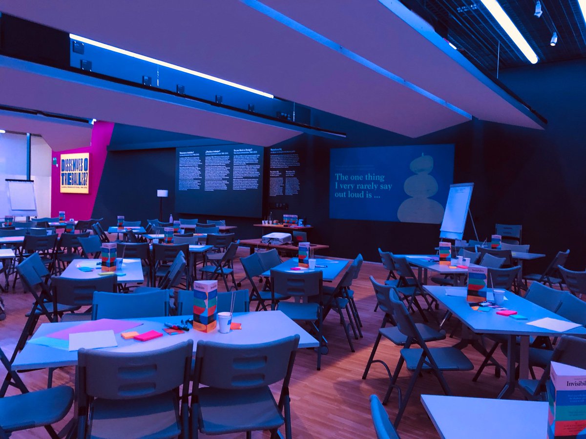 artsquare_magda's tweet image. All set for the “Methods for invisibility” workshop with @IDEOorg #barcelonadesignweek #SDDBCN #humancentred