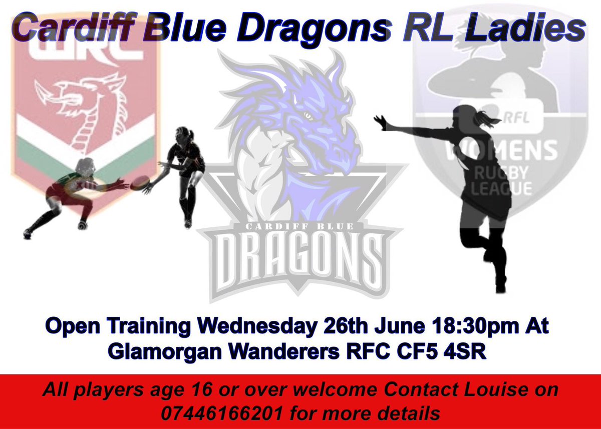 Wales Rugby League (@walesrugbyl) on Twitter photo Wales' biggest #rugbyleague club in 2018 is expanding again in 2019 by forming a <a href="/Womens_RL/">Women's Rugby League</a> side. Potential East Wales, #WalesRL and @RLWC2021 honours will be targets for successful players. Please see information below for details. <a href="/sport_wales/">Wales Sport</a> <a href="/Womeninsport_uk/">Women in Sport</a> <a href="/WomenSportTrust/">Women's Sport Trust</a> Wales' biggest #rugbyleague club in 2018 is expanding again in 2019 by forming a <a href="/Womens_RL/">Women's Rugby League</a> side. Potential East Wales, #WalesRL and @RLWC2021 honours will be targets for successful players. Please see information below for details. <a href="/sport_wales/">Wales Sport</a> <a href="/Womeninsport_uk/">Women in Sport</a> <a href="/WomenSportTrust/">Women's Sport Trust</a>