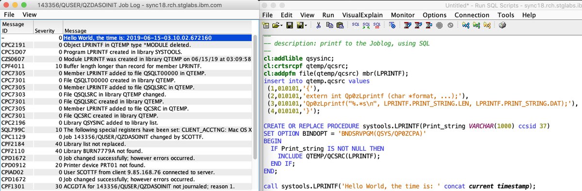 Forstie_IBMi's tweet image. #SQLcandoit #PrintfToJoblog
gist.github.com/forstie/314dde…