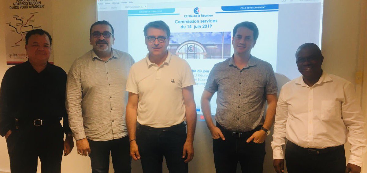 FESP_SERVICES's tweet image. Le directeur de la formation de @FESP_SERVICES Nicolas @nrousseau1 a été reçu à la @CCIReunion pour travailler sur le développement des services à la personne #sap sur l’île dans la poursuite du Plan #SapOM de la fédération #OutreMer #emploi #activité #fesp Belles perspectives !