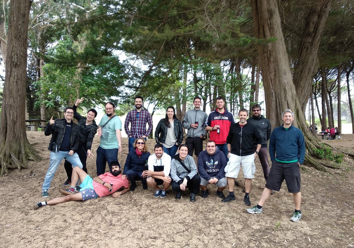 Summer BBQ yesterday at @gamevy Bilbao. Welcome to the team <a href="/keldor88/">Keldor Gerrikagoitia</a>, <a href="/Patadefua/">Joseba</a>, Joana and Xabi!