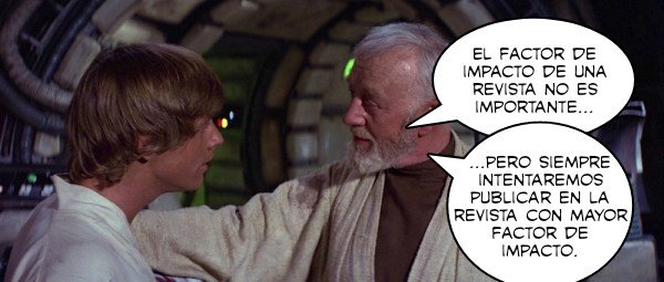 Sabios consejos de tu director de tesis: el factor de impacto.