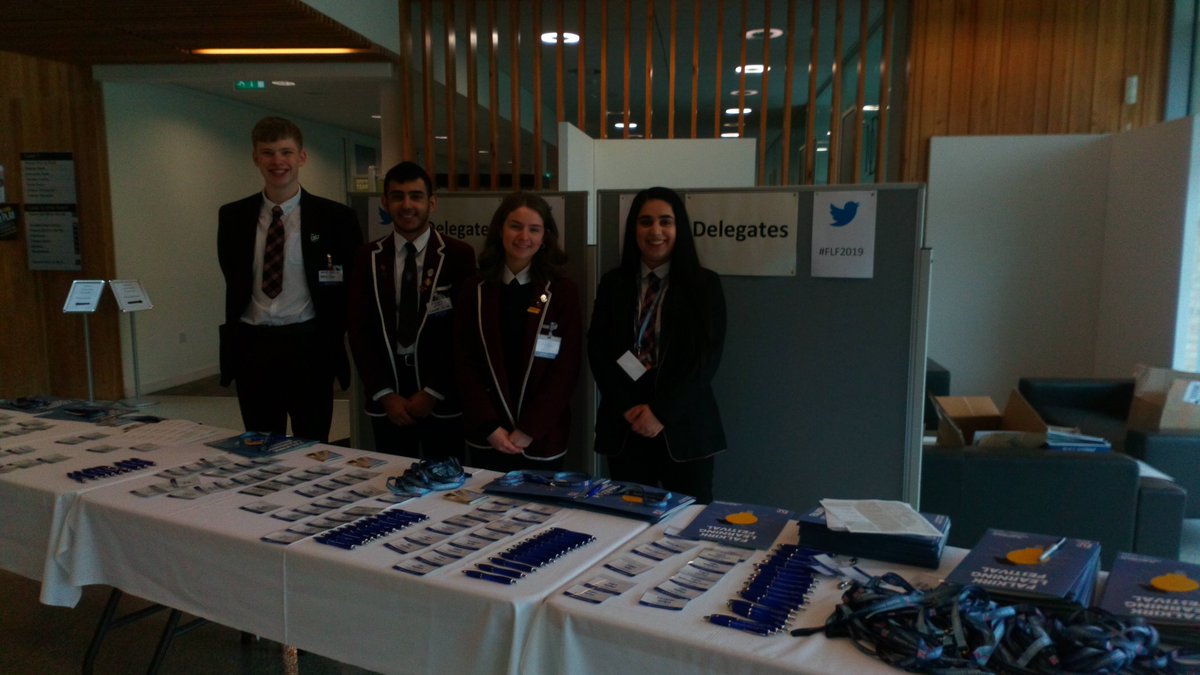 Yvonne_McBlain's tweet image. #FLF2019 v efficient welcome from brilliant @falkirkcouncil pupils @StMungosFalkirk @FalkirkHigh @Boness_Academy @GrangemouthHS @GHSfalkirk @BraesHigh @DennyHighSchool @LarbertHigh looking forward to the day