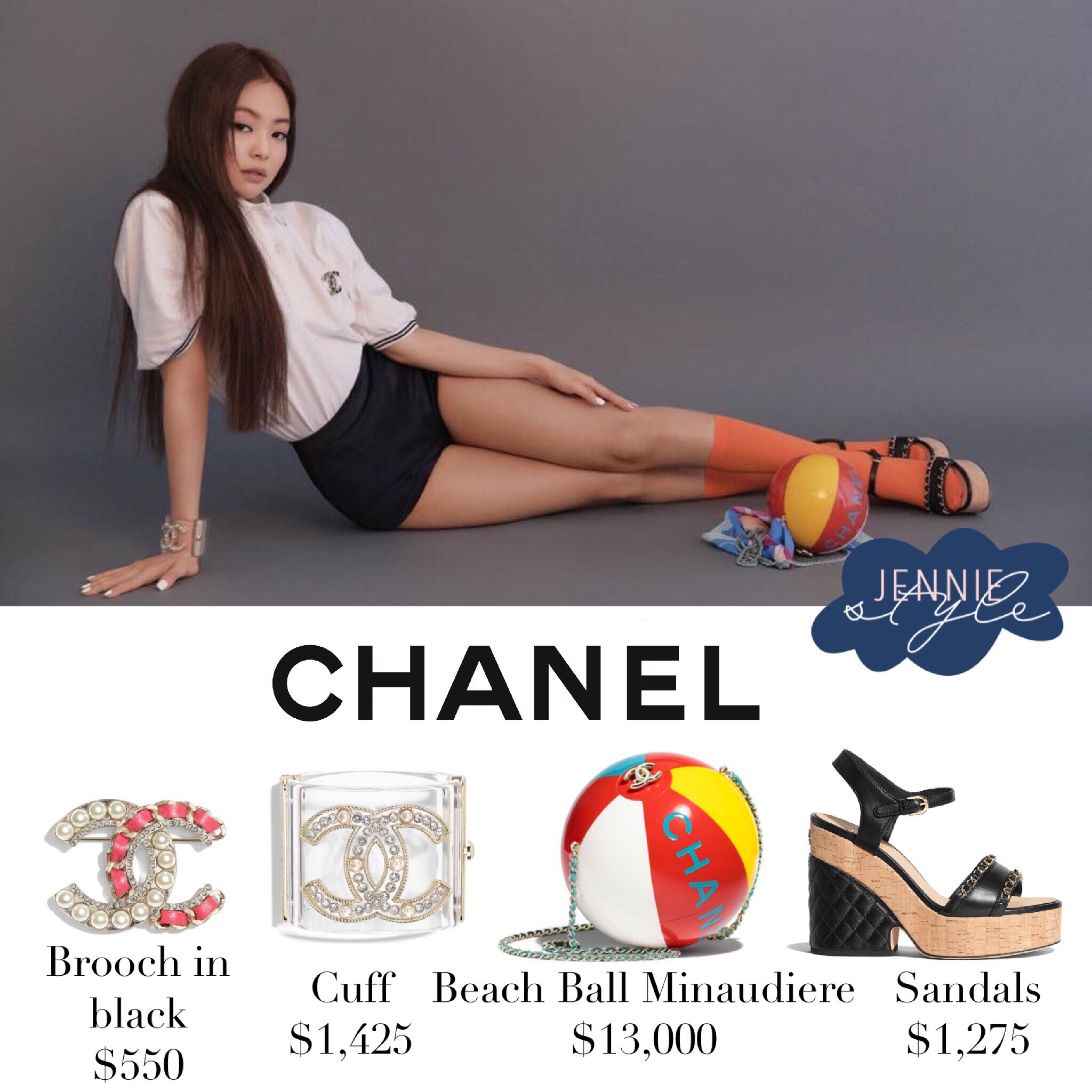 X 上的Jennie Style：「Jennie for Dazed Korea, April 2019 CHANEL