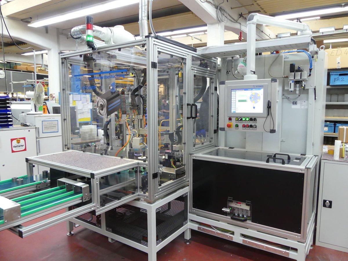 STOBERdrivesuk's tweet photo. .@STOBERdrivesuk has used products from its own range to design and build a #robotic component mounting system to #manufacture the new #LeanMotor encoderless #drive. Read full article here: https://t.co/OjLUhgo0Ji https://t.co/Vi6mw0RR8T