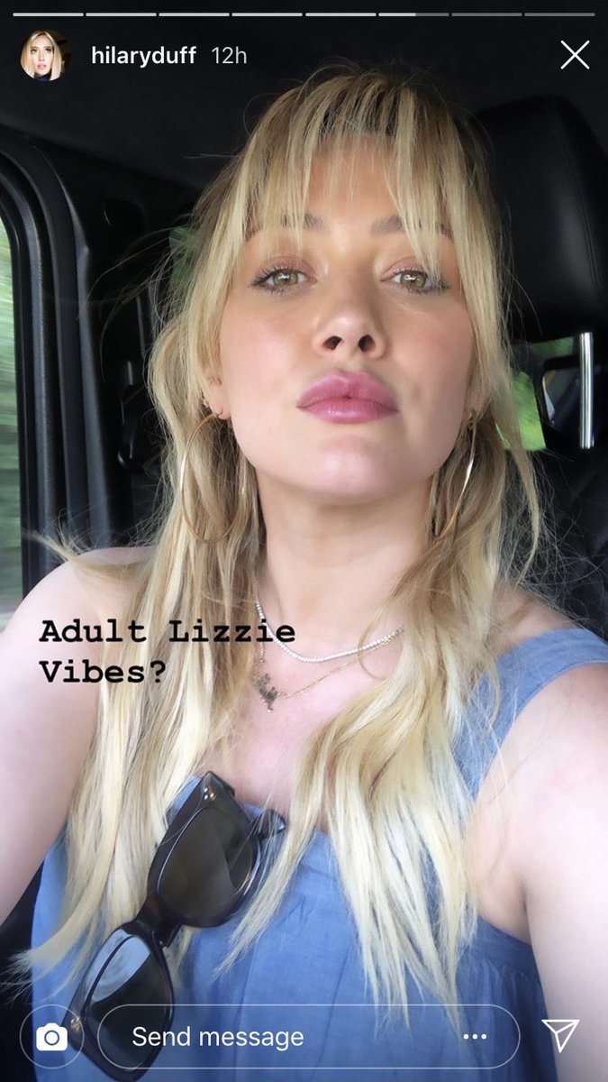 ImLizzieM's tweet photo. Hilary Duff on Instagram https://t.co/EfudnQUqwl