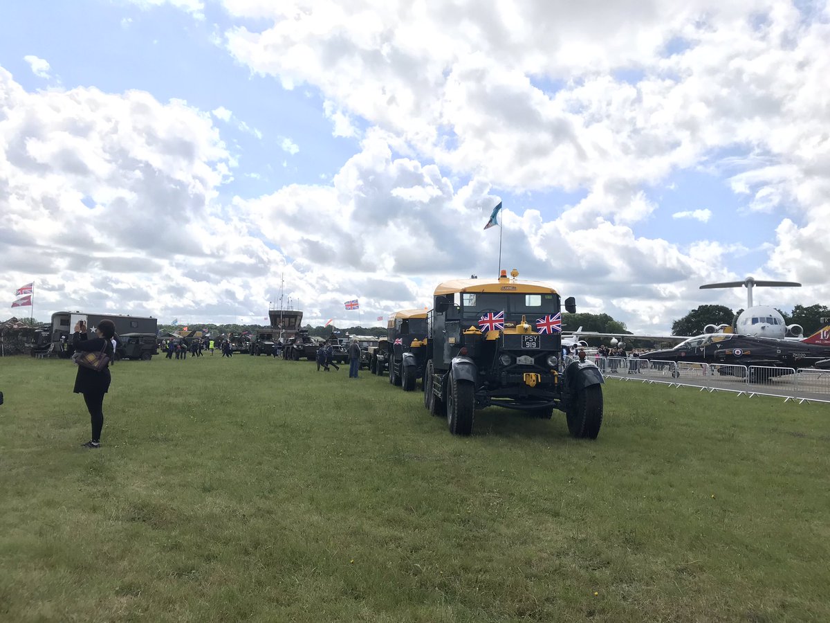 The Military Parade lined up and ready to go! #wingsnwheels