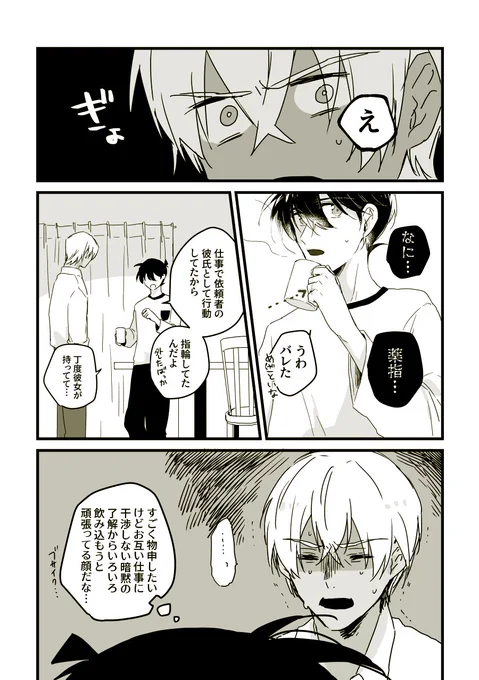 (お題箱)しんいちくんの左薬指に執着するふるやさん(降新) 