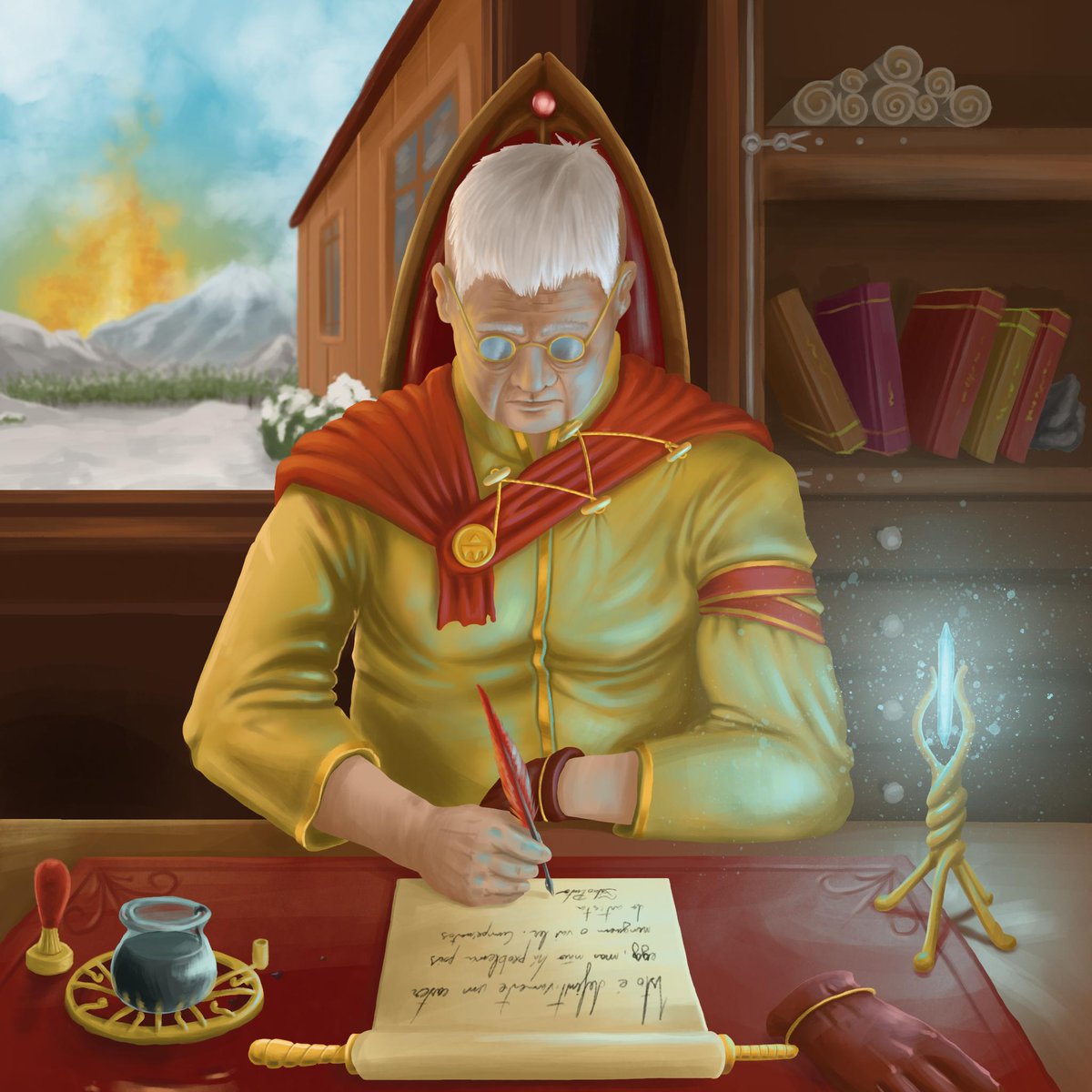 FlyingPanStudio's tweet image. Introducing the Diplomat!

Diplomats are veterans of the Southern War Ministery. They still march into war but stay in the backlines as their knowledge and tactical mastery is crucial for victory!

More art @_Fabio_Fischer_ 
#screenshotsaturday #gamedev #gameart #indiegame