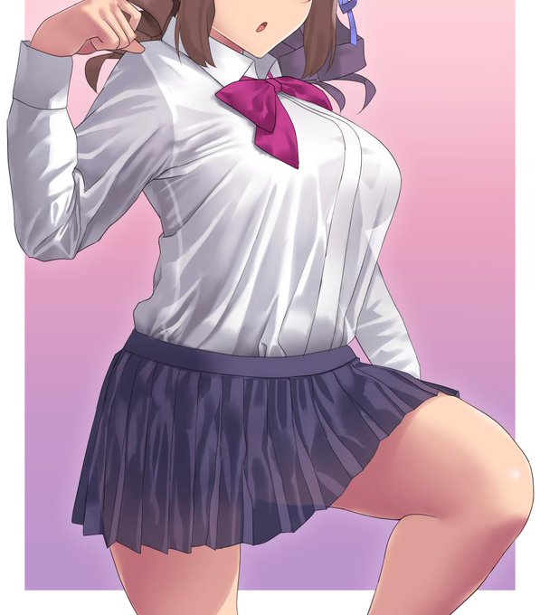 女子のふとももです 