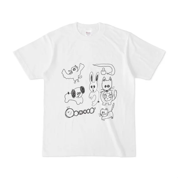 こわれ犬Tシャツの新作できました!笑ショップ #booth_pm 