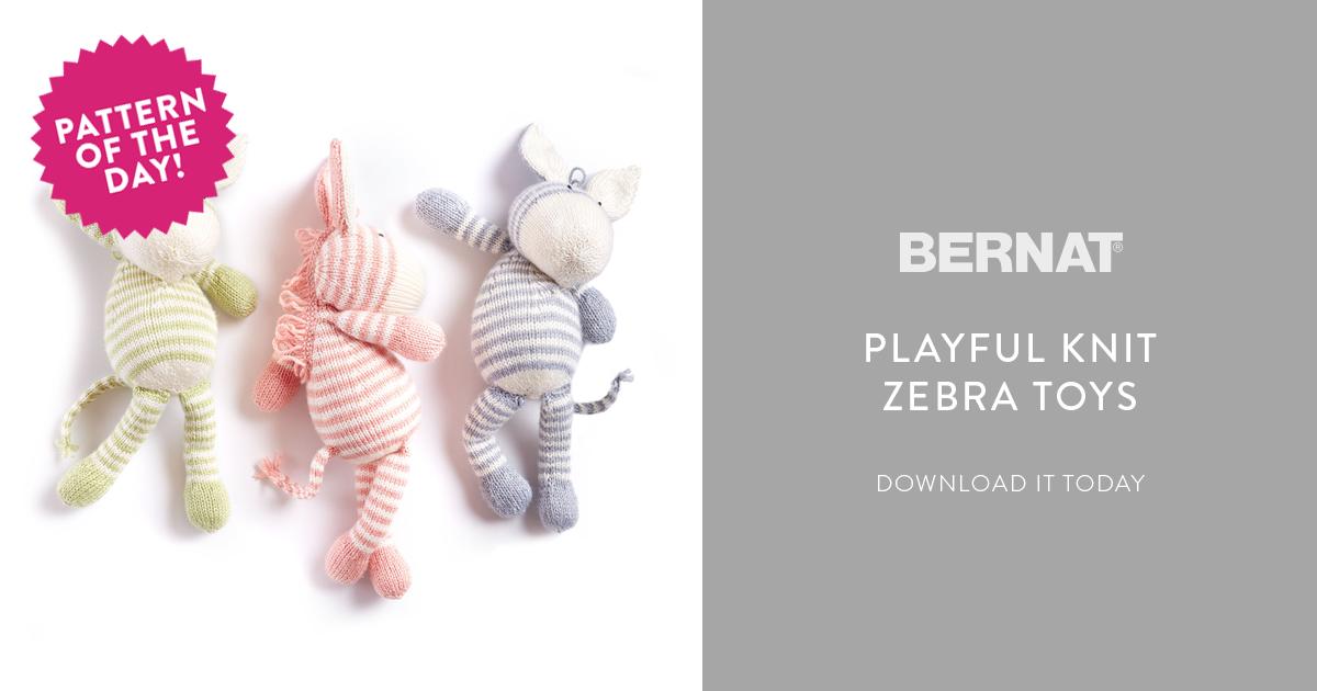 Yarnspirations1's tweet photo. With soft stripes and playful ears, welcome this zebra toy to the family, knitted in Bernat Softee Baby.

Get the pattern of the day: https://t.co/LW9ET6tPHR
#BernatSofteeBaby https://t.co/ah2jfuIC9i