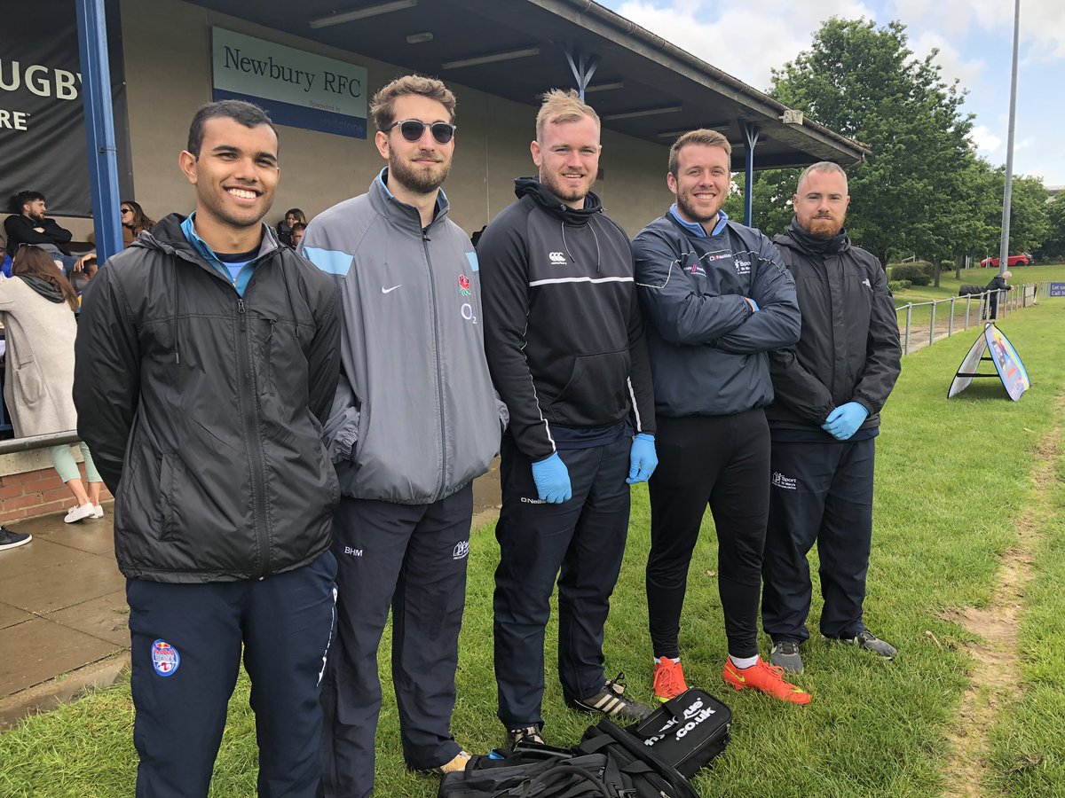 <a href="/YourStMarys/">St Mary's University</a> MSc. sport rehab students doing a great job pitchside <a href="/S7SRugby/">LIT Super Sevens Series (UK)</a> GB series #Rugby7s #Newbury #volunteering <a href="/BASRaTorg/">BASRaT</a> #Theory2Practice