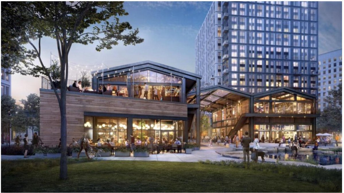 Shawmut Design and Construction Hosts Topping-Off Ceremony for The Shed at Cambridge Crossing (43 acre, 4.5M SF mixed-use development of 11 acres of open and green space, 2,400 residential units, alongside 2,500 existing units). ow.ly/5TuC30oUnGL