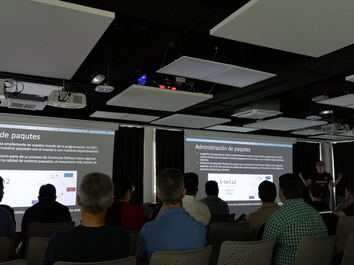 DiegotePalat's tweet photo. Azure DevOps Artifacts By @robertbemejo #gdbc
@AzureDevOps #Barcelona #devops @CAT_zure #GlobalDevopsBootcamp https://t.co/7uar3Gd1FK