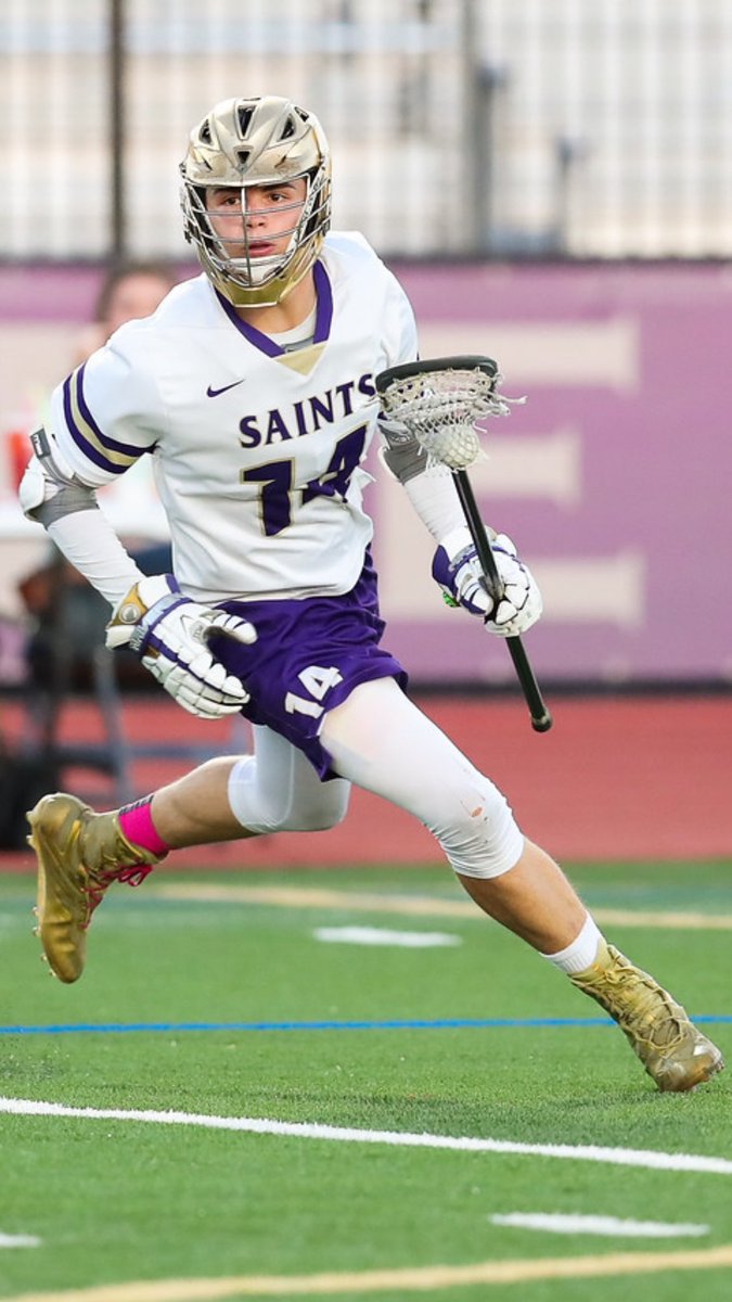 ndpsaintslax's tweet photo. Check out the Best 🥍 Players in the West on Sunday @thestarinfrisco NDP’s own @zacksiegel14 will be wearing # 28 for the North squad at the @adrenalinelax All American game in Frisco, TX! #AAA19 https://t.co/urUWbharg2
