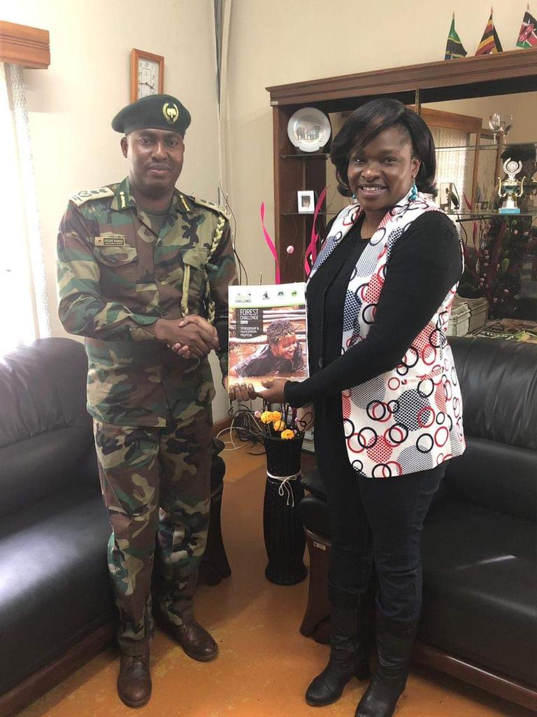 CCF_Kenya's tweet photo. Yesterday I held a meeting with the Executive Director, @eawildlife Ms. Nancy Ogonje on the upcoming Forest Challenge 2019 that will take place on 30th November, at Kereita Forest. #funfornature https://t.co/qMIP5Yc3kE
