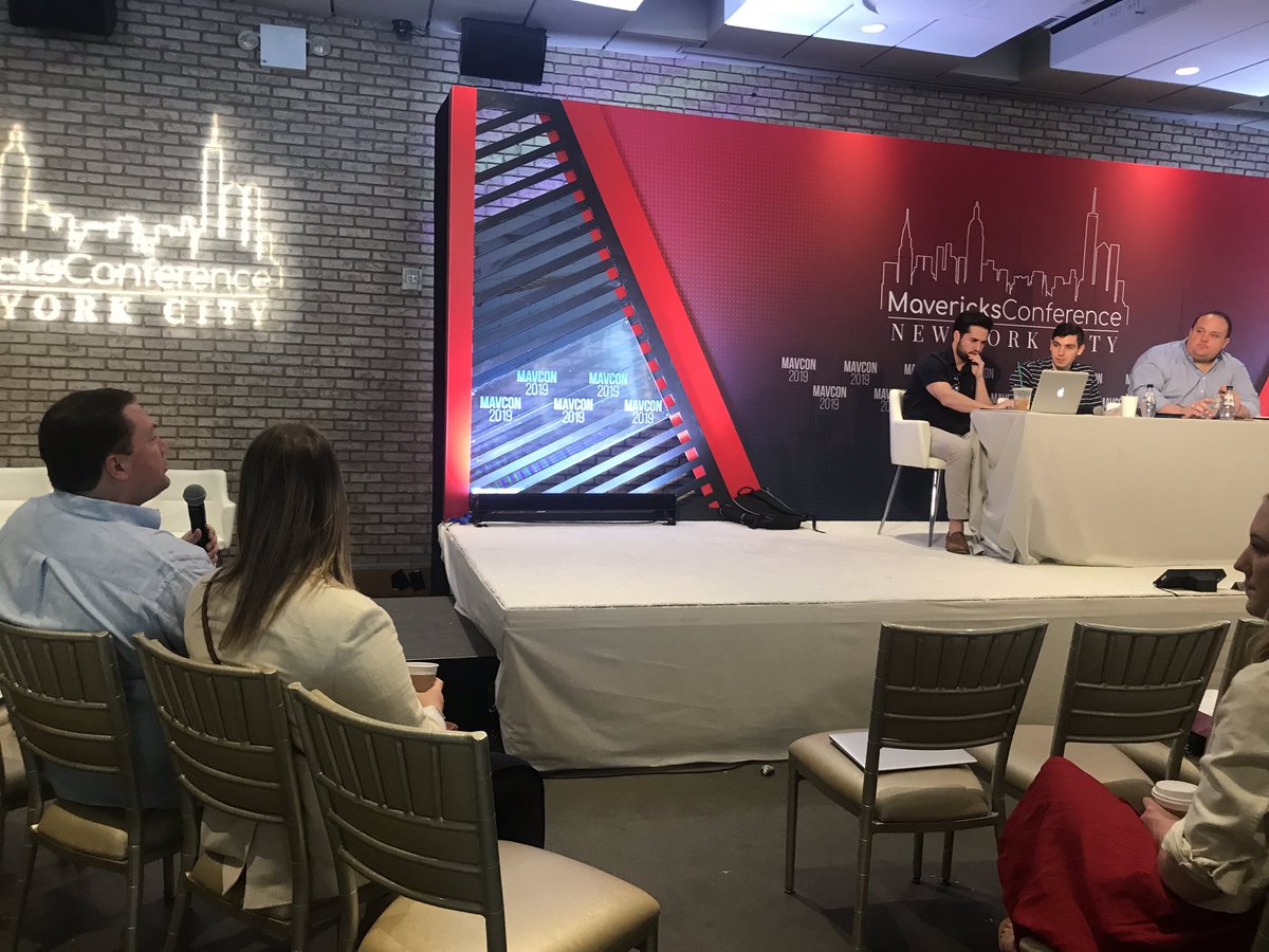 MavConference's tweet image. Town hall discussion on the #future of @MavPac starts now, with Executive Director @KennyCunningham , National Board Member @BenProler and Chair @FritzBrogan. Come join the conversation. #MavCon19