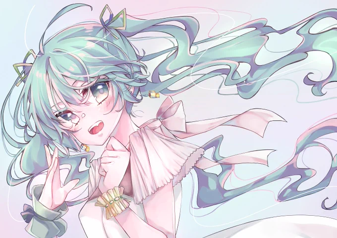 "届け、わたしの声"
...Miku Hatsune... 
