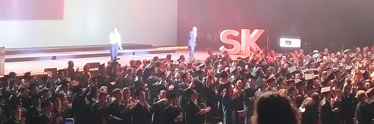 #Graduation2019 at one of the biggest (9000 students at 6 campuses) and awarded business schools globally #SKEMA19 (Paris), and accordingly bilingual ceremony to the students and their close ones from a number of countries. Future positive leaders!