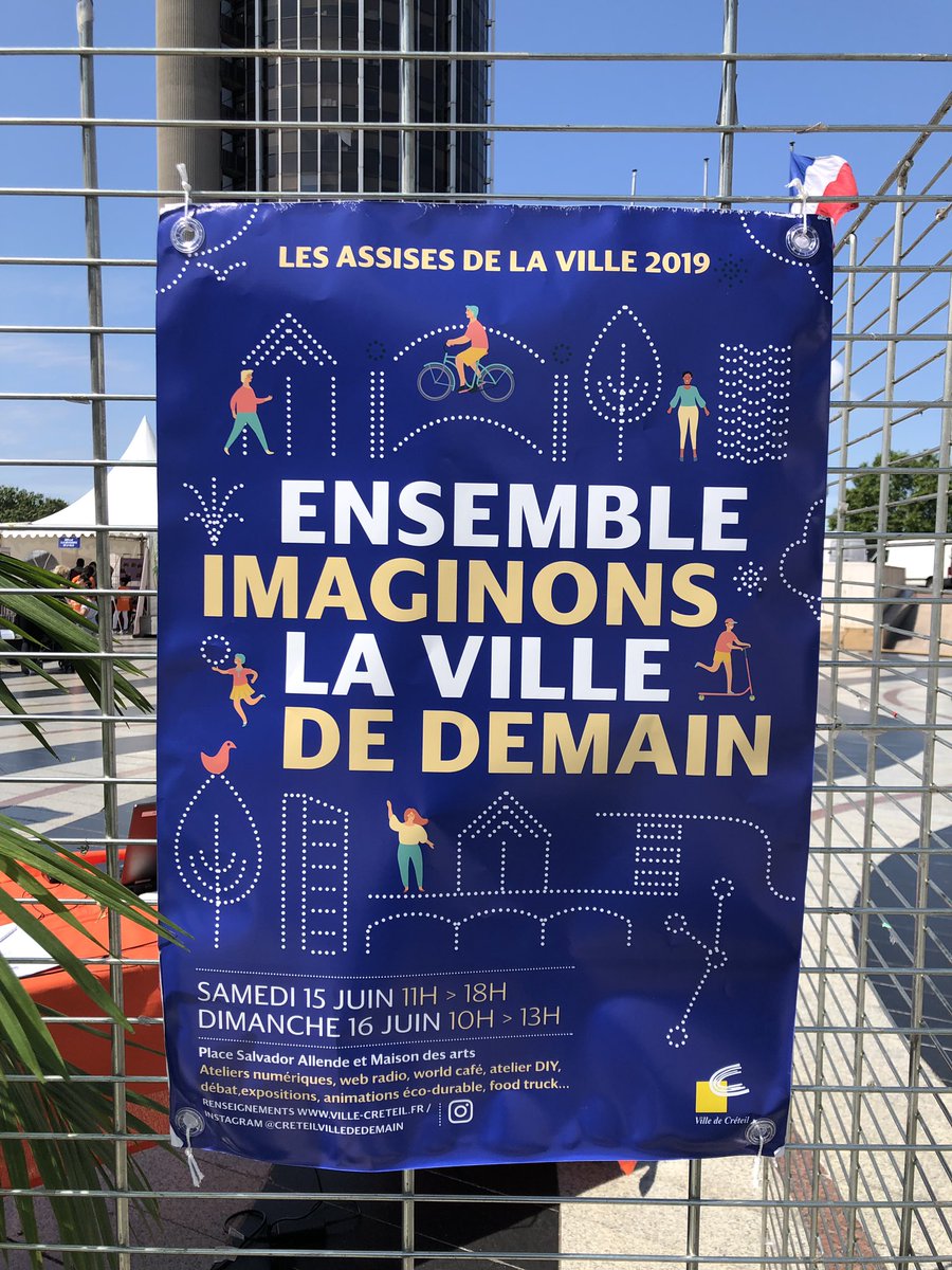 HowHouseAsso's tweet photo. Jour J aux #AssisesDeLaVille avec le #Villab Place Pierre Mendès France à #Créteil #How_House #Villab https://t.co/j6jQHBhRqq