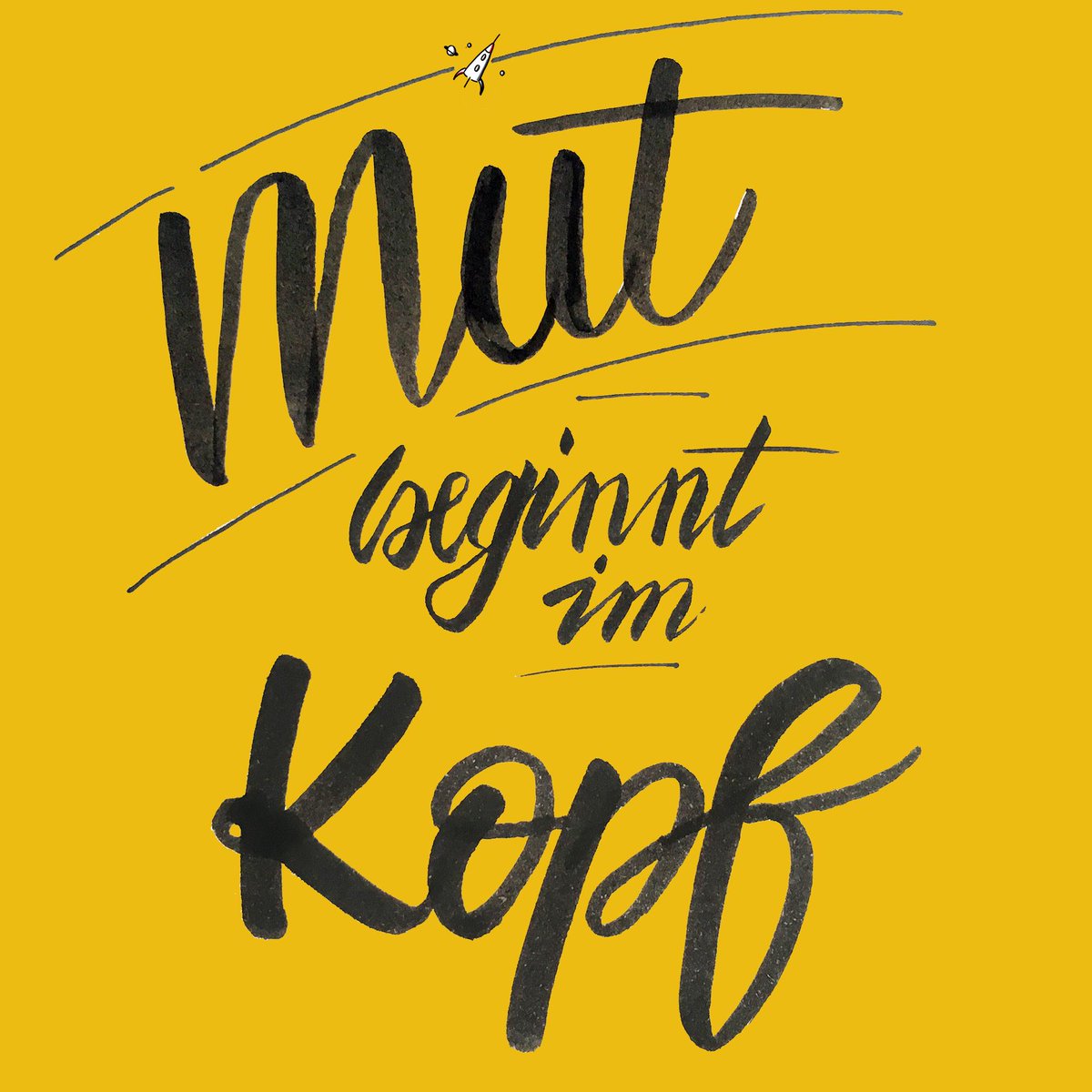 rocketpics_'s tweet photo. To dream of something new is easy. To put it into practice is often not so easy. Self-doubt creeps in... To #imagine the positive results - #mental programming - is so effective, as our #brain doesn't recognize whether the imagined is already reality or not #diy #handlettering https://t.co/Jipwo0BCsL