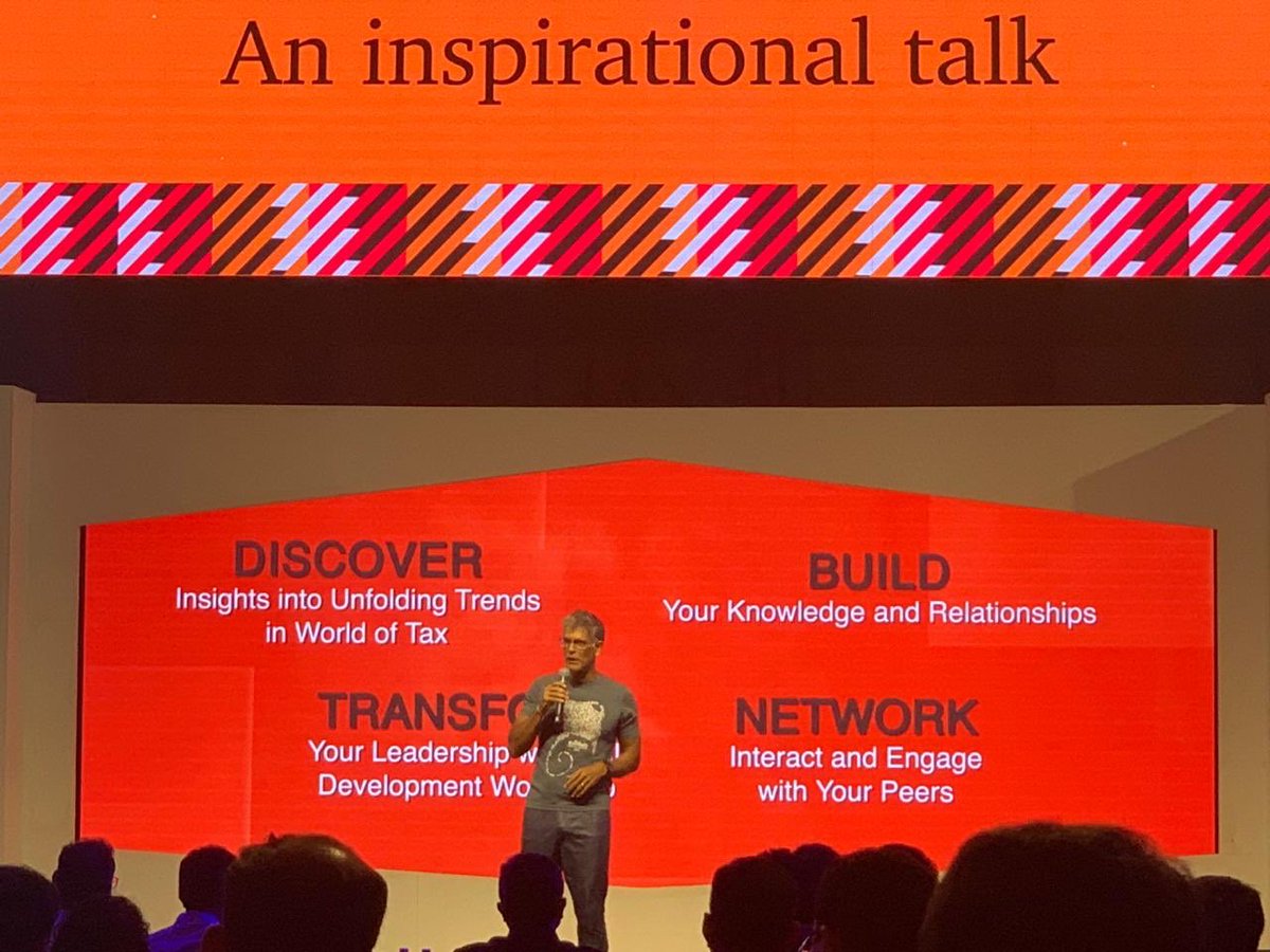 PwC_IN's tweet photo. Actor and fitness promoter, @milindrunning giving an inspirational and riveting talk at #PwCTALENTTax School 2019 today. More details here: https://t.co/o9NesJNEJa https://t.co/YQOFztULhC