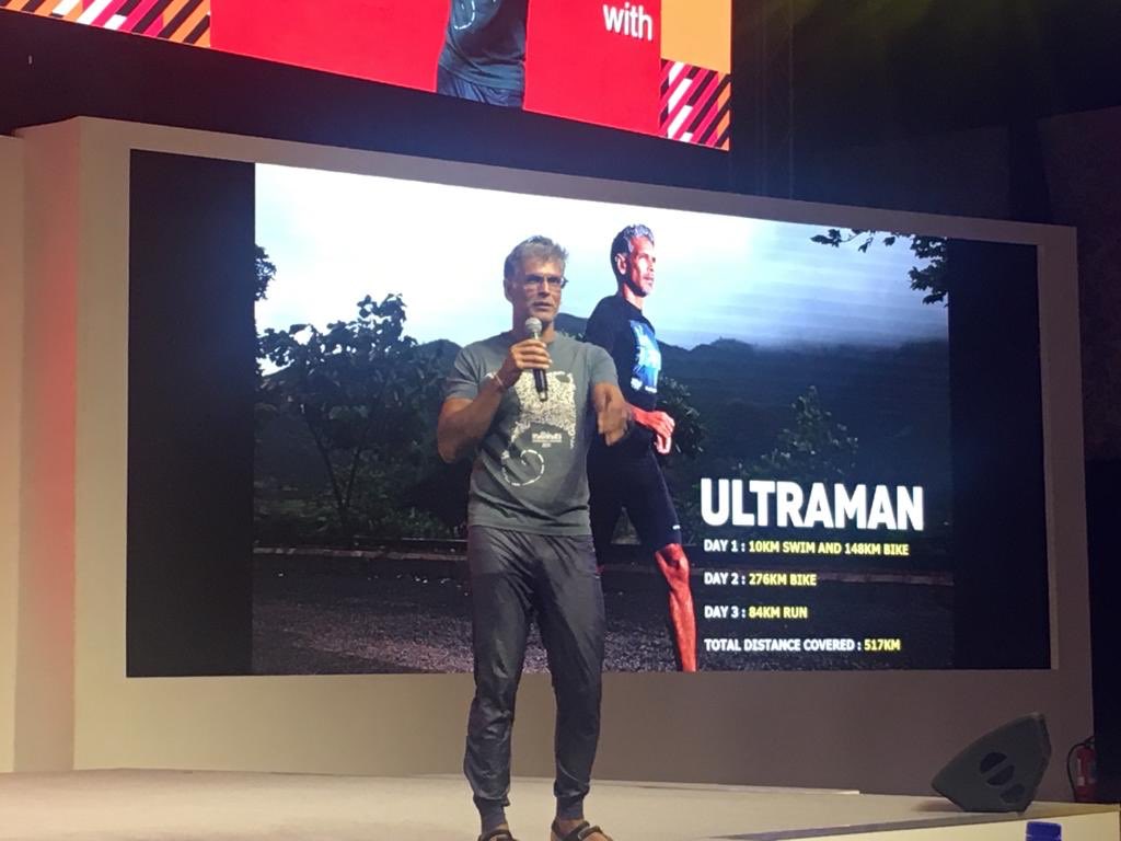 PwC_IN's tweet photo. Actor and fitness promoter, @milindrunning giving an inspirational and riveting talk at #PwCTALENTTax School 2019 today. More details here: https://t.co/o9NesJNEJa https://t.co/YQOFztULhC