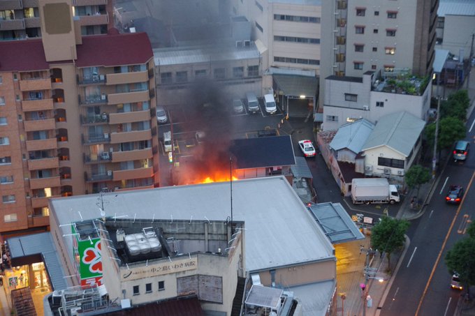 火事 大阪府大阪市福島区福島付近で火災 黒煙あがる まとめダネ