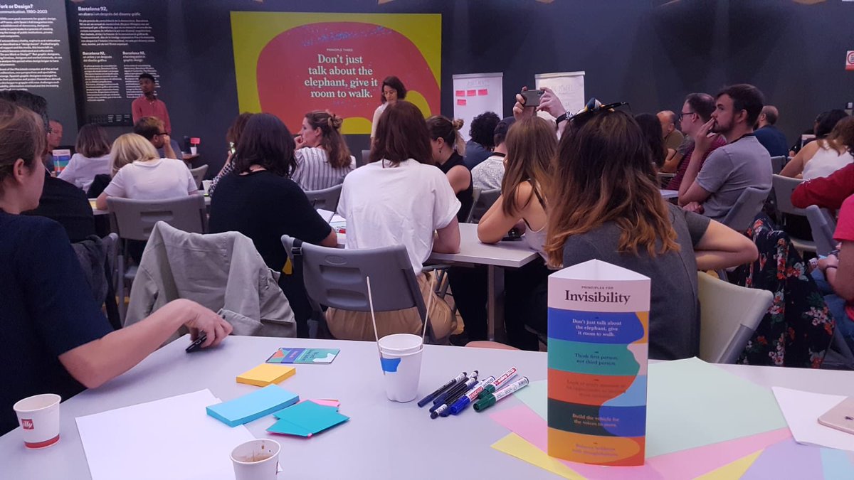 sddBCN's tweet photo. Masterclass given by Meagan Durlak and Edwin Mwai from @IDEOorg #servicedesign #designthinking #SDDBCN #BDWSummit ...2 https://t.co/tp0W2KA4si