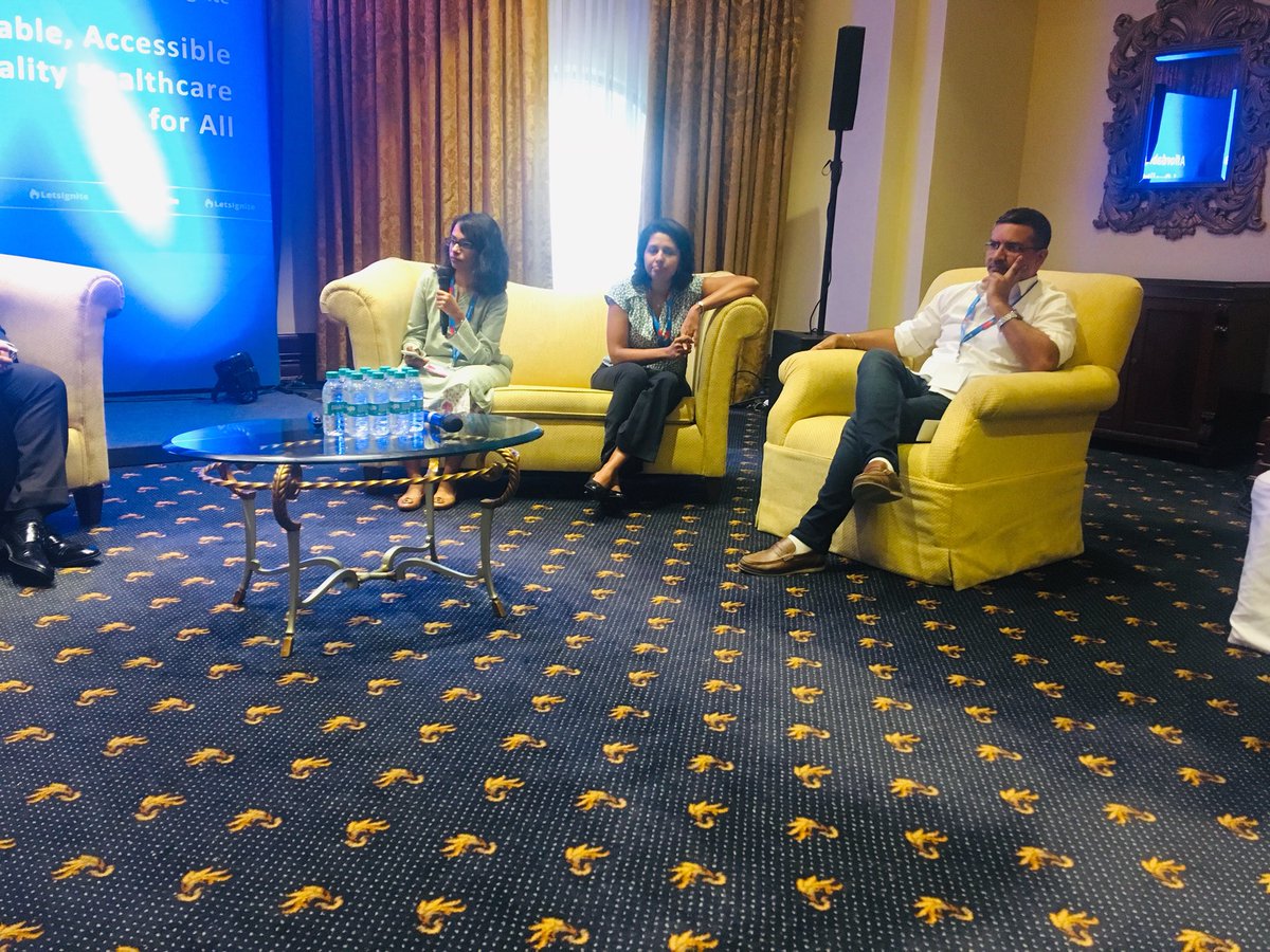 lvxventures's tweet image. #Healthcare industry experts - @drsantanu @bakshi_dr and Arun Prabhu from @cyrilamarchand having a panel discussion on the National #HealthStack.
@Product_Nation