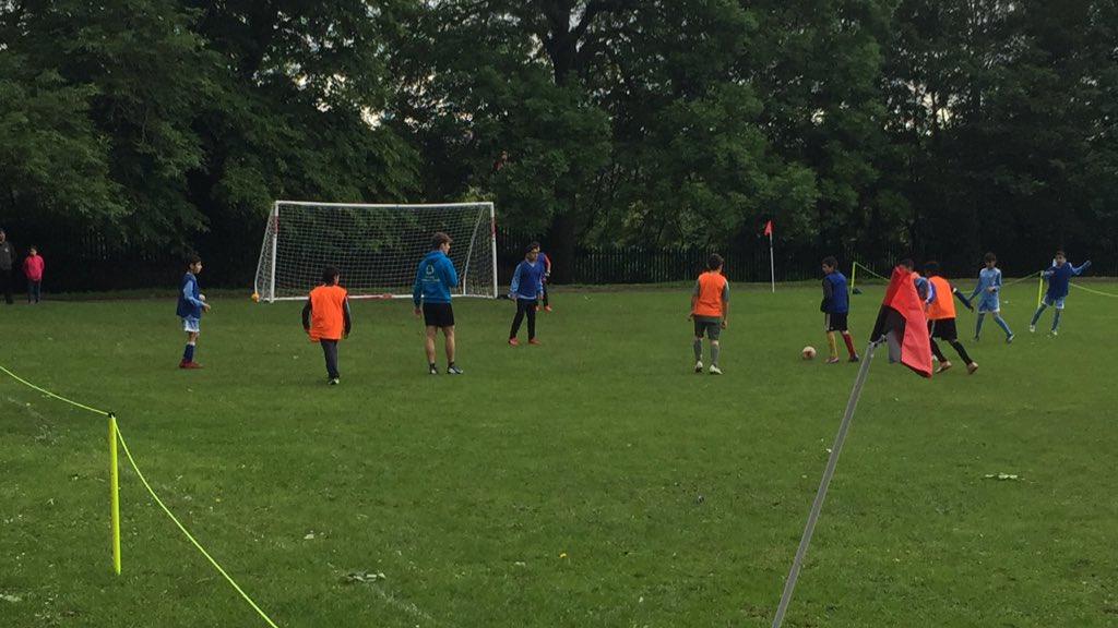 leedshydeparkfc's tweet photo. Proceedings are well underway at our Summer Community Tournament this morning! ⚽️

#LHPFC #SCTournament https://t.co/OrSA50jwmv