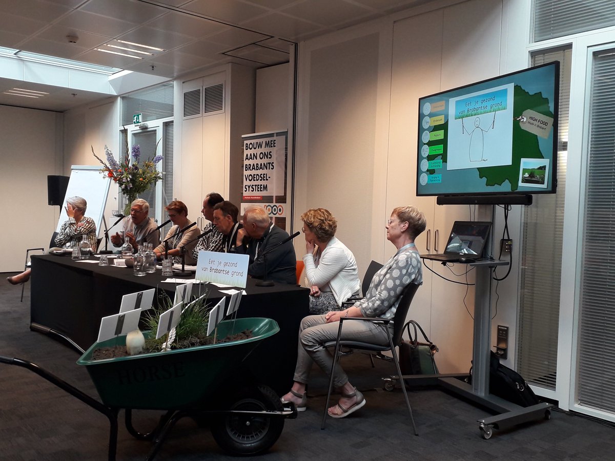 Eet je gezond van Brabantse grond. Pleidooi voor een betere verbinding tussen voedsel en gezondheid. Werkplaats gezondheid introduceert het concept high food. #voedsel1000.