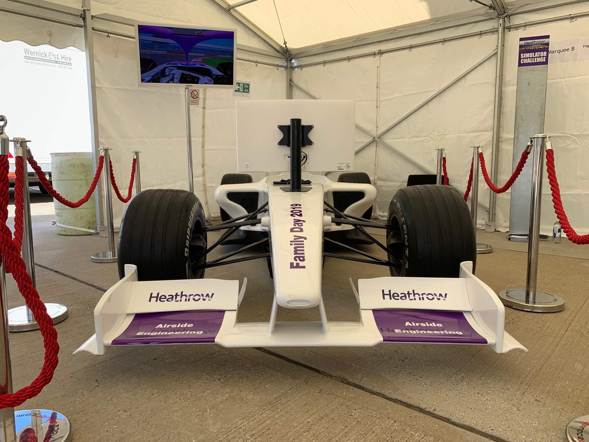 We are very excited to be hosting a family fun day for the hard working engineering department and their families at @HeathrowAirport today! ✈️ Here’s our setup for the day, who’s going to be the champion and claim the prize?