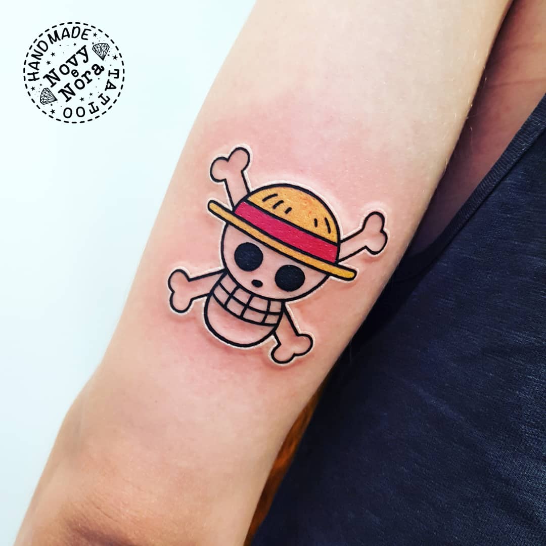 First piece of this animesleeve Luffys Straw Hat     luffy onepiece  strawhat anime animetattoo tattoo strawhatpirates pirates sanji   By Get Wet Tattoos  Facebook