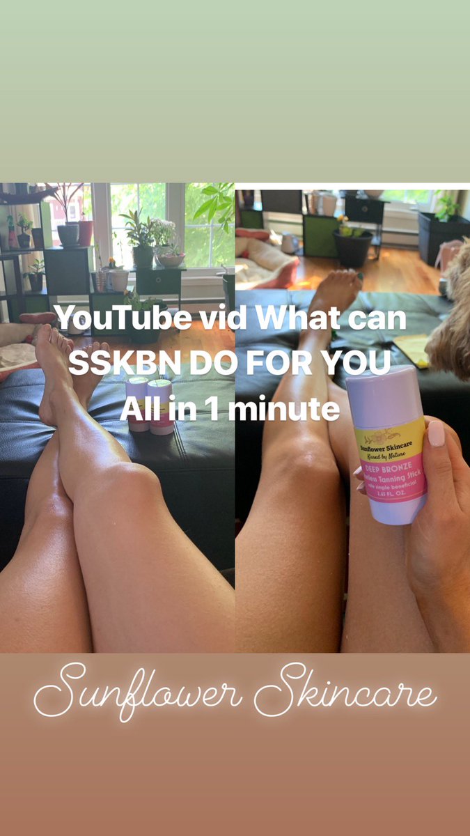 What SSKBN Sunless Tanning Sticks Can Do For YOU! youtu.be/R2QnyUdhXZo via @YouTube #safeskincare #tanning #tannedskin #allnaturalbeauty #SummerVibes #canadianbusiness