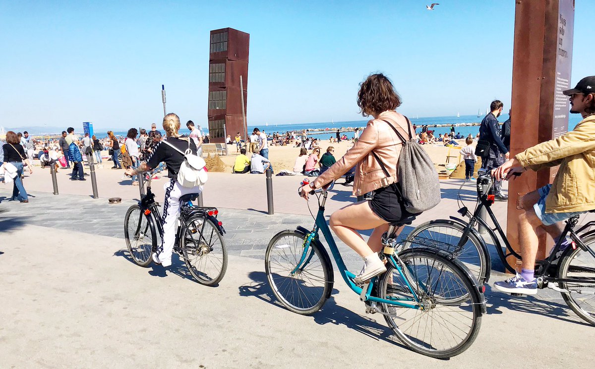 hostalinbcn's tweet image. Gorgeous Spring day to enjoy #barcelonetabeach by bike😎 Citybreak in #Barcelona , #Hostalin is your place 🤩
.
#travelbloggers #barcelona #beach #travel #travelphotography #travelpics #wanderlust #cityscape #viaggio #citybreak #mediterranean #spring #bcn #BucketList