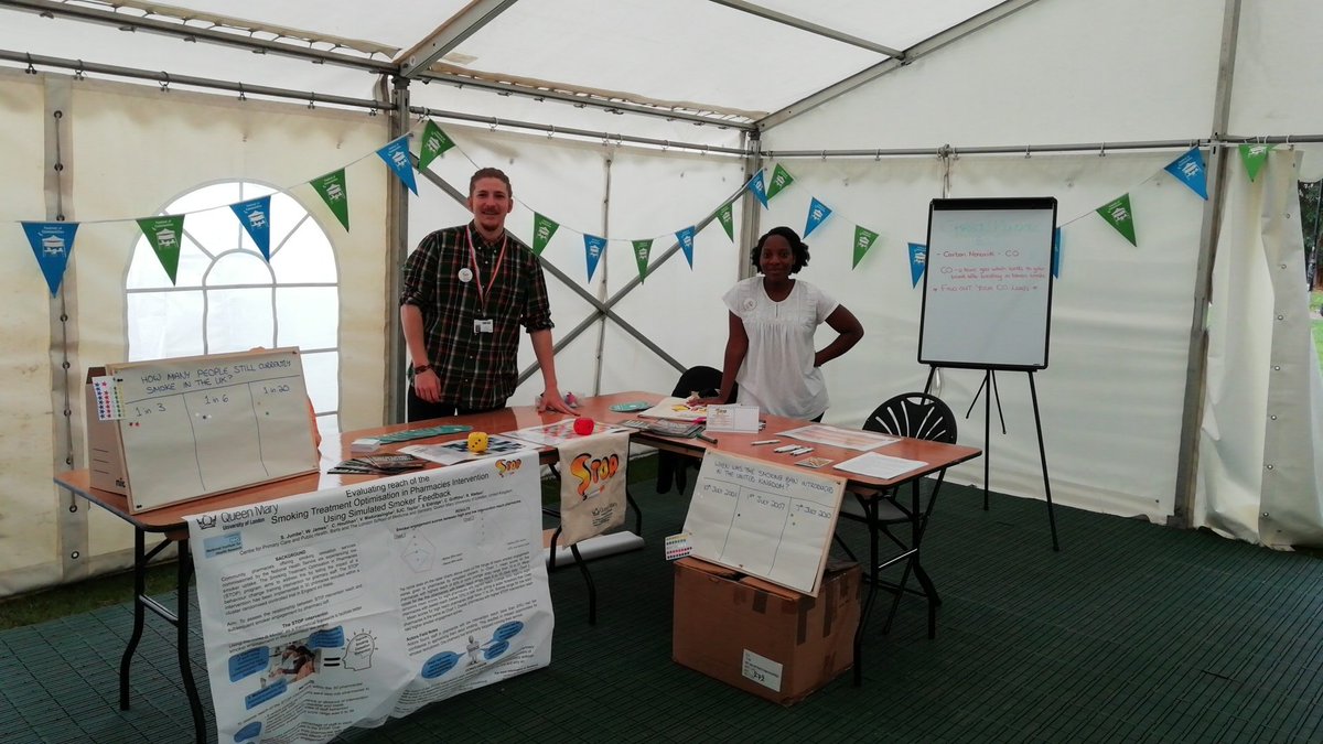 STOP Team are setup and ready to play, test and explore your knowledge at the #QMULFestival  of Communities! Come and say hello! <a href="/EngageQM/">Queen Mary Centre for Public Engagement</a> <a href="/QMUL/">Queen Mary University of London</a>