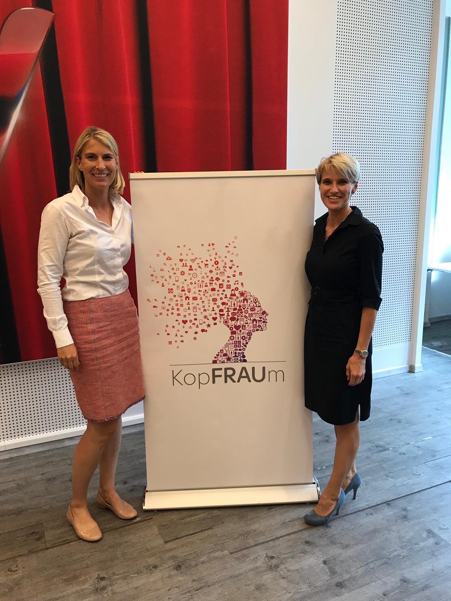 Delighted I had Susanne Aigner-Drews, SVP &amp; General Manager Germany/Austria/Switzerland, @DiscoveryDtl as my guest for our „kopFRAUm“ talk at <a href="/SkyDeutschland/">Sky Deutschland</a>. My learnings: be passionate, work hard, make most of opportunities and have a charming Bavarian dialect. 😀