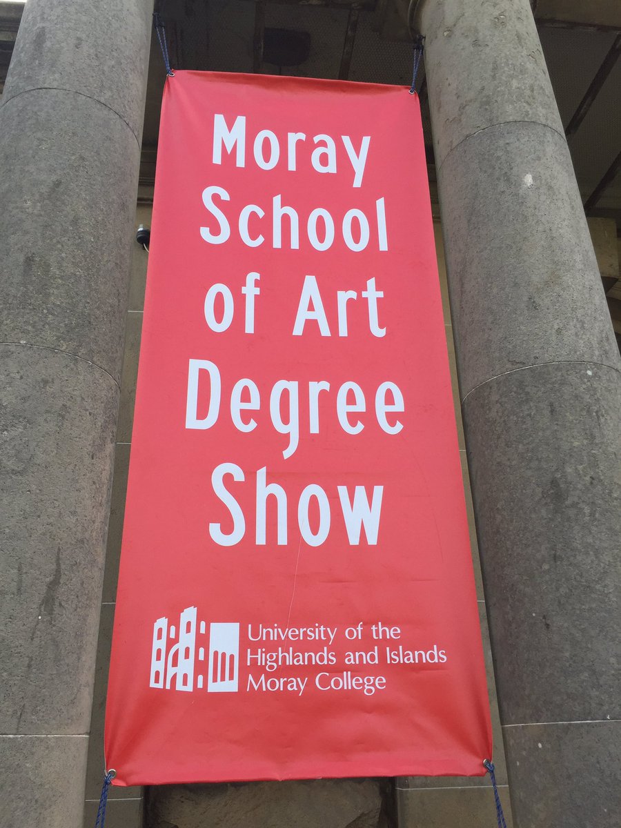 jackieandrews11's tweet photo. Great night had at the opening of @MorayCollege @ThinkUHI Fine Art Degree Show.  Superb talent on show!  Come along and visit ... you’ll enjoy it! https://t.co/WDtCaY0duj